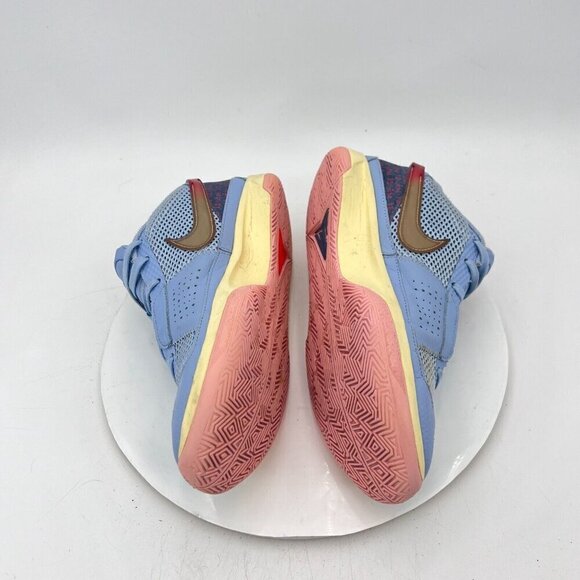 Nike Ja 1 Day One Men Size 8.5 DR8785 400 Cobalt Citron Hot Punch Pink Shoes - Picture 8 of 13